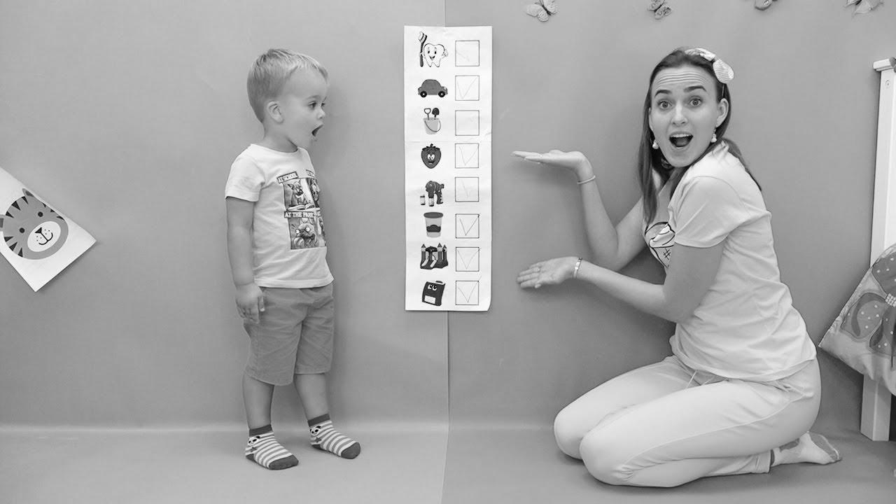 Chris and {Mom|Mother} {learn|study|be taught} and play morning routine