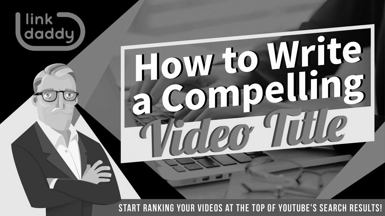 Video {SEO|search engine optimization|web optimization|search engine marketing|search engine optimisation|website positioning} – {How to|The way to|Tips on how to|Methods to|Easy methods to|The right way to|How you can|Find out how to|How one can|The best way to|Learn how to|} Write a Compelling Video Title